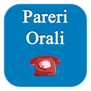 Pareri orali